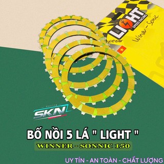 Bố nồi lá sắt LIGHT racing Exciter 135,150, Winner, Sonnic, Raider fi, Sirus chính hãng
