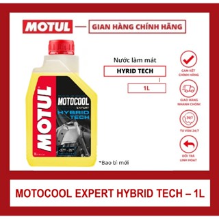  NƯỚC LÀM MÁT ĐỘNG CƠ XE MÁY MOTUL MOTOCOOL EXPERT HYBRID TECH -37oC 1L - MÀU VÀNG 