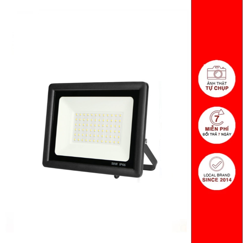 Đèn Pha Led Siêu Sáng 10W/20W/30W Chuyên Lắp Đặt Ngoài Trời, Chống Nước IP66