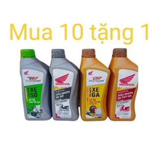 Dầu nhớt hon da 0,8lit xe số và xe ga.........