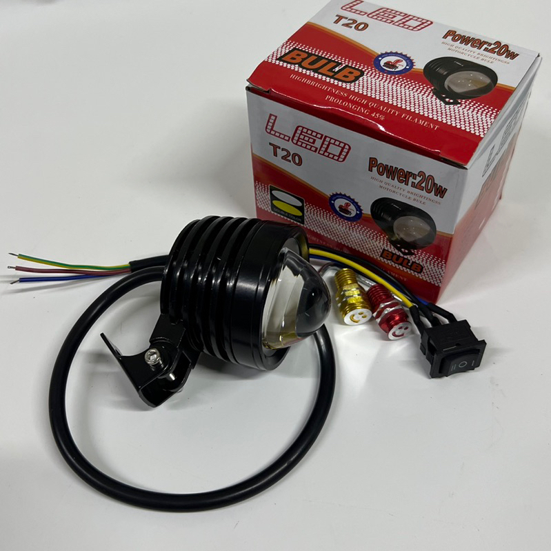 Đèn Trợ Sáng L4 Bi Cầu 2 Màu Có Cắt Sáng Chống Trói Mẫu Mới 2024 T20