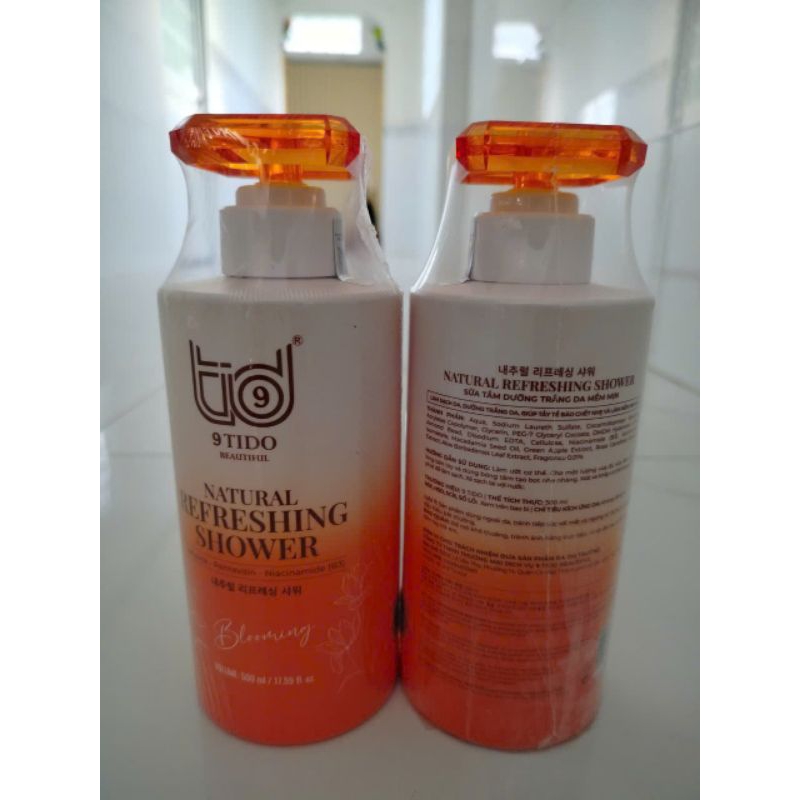 SỮA TẮM KEO ONG 9TIDO 500ML [Hàng Cam Kết Chính Hãng]