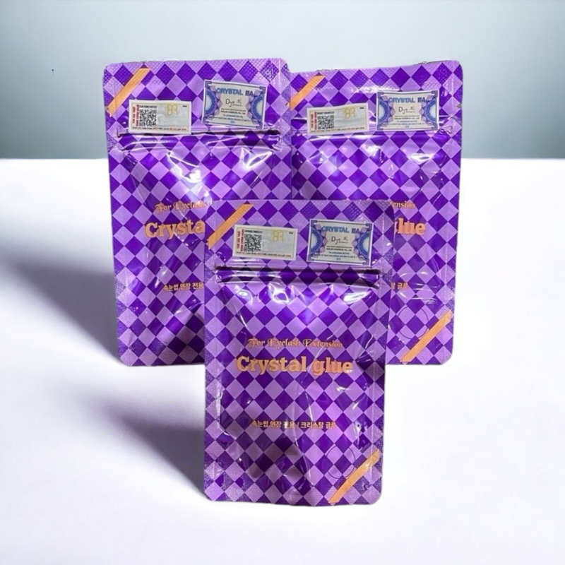 Keo nối mi crystal (nối mi#trang điểm mắt)