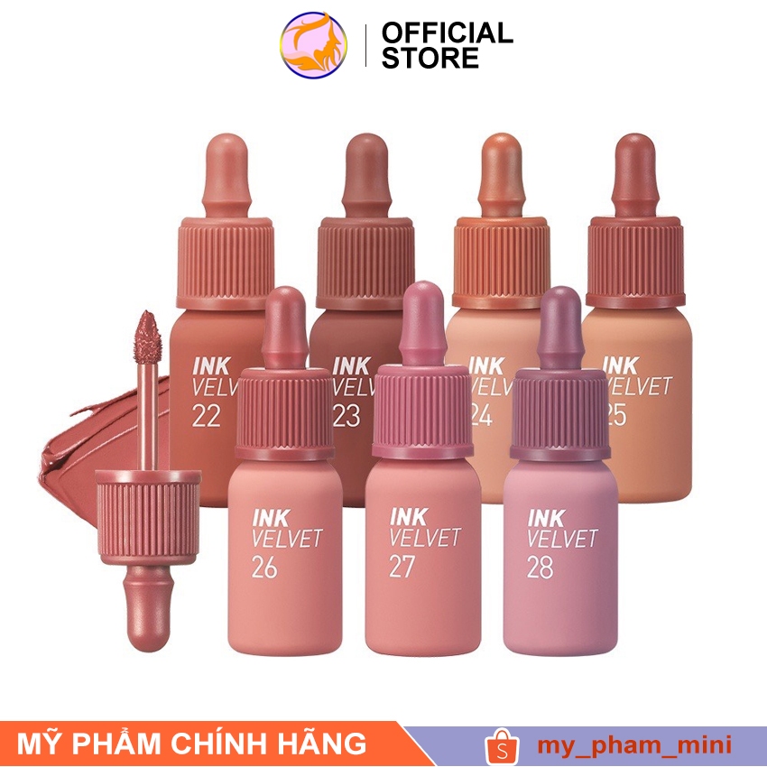 Son Peripera, Son Ink, Peripera Ink Velvet Son Kem Siêu Lì, Siêu Mịn - PER01