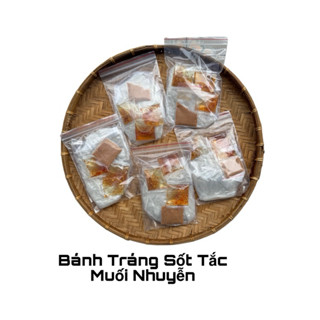 5 Túi Bánh Tráng Sốt Tắc Tỏi Muối Nhuyễn