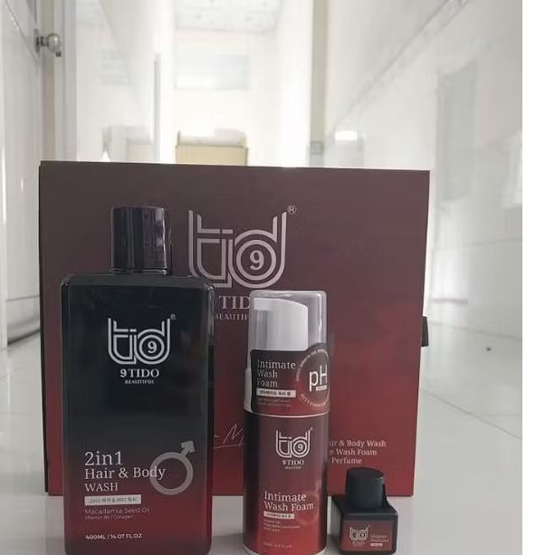 BỘ CHĂM SÓC CƠ THỂ NAM 9TIDO [Hàng Cam Kết Chính Hãng]