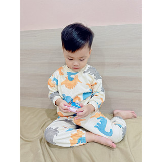 set quần áo nỉ cho bé HM auth