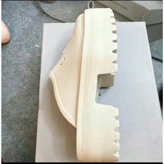 Giày Sục GuGi Nữ, Dép Sục GC Độn Đế Cao Su Đúc Cao Cấp Đế Cao 5cm Hot Trend Siêu Êm Bên