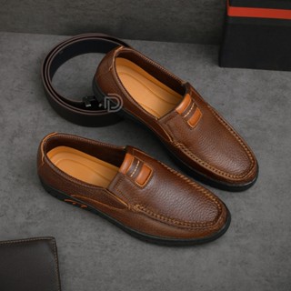 Giày Da Nam . Giày Tây bò thật 100%  màu nâu  G68 thiết kế nam tính và mạnh mẽ bảo hành 12 tháng Hottrend 2024