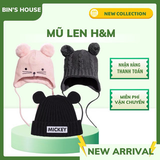 Mũ len H&M xuất dư sz 3m-4y