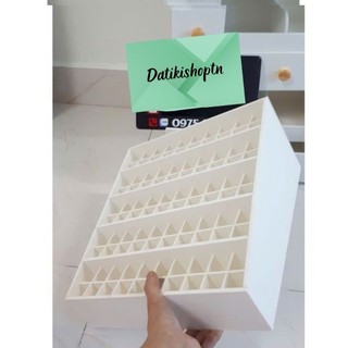 Khay đựng son 100 ô phân tầng