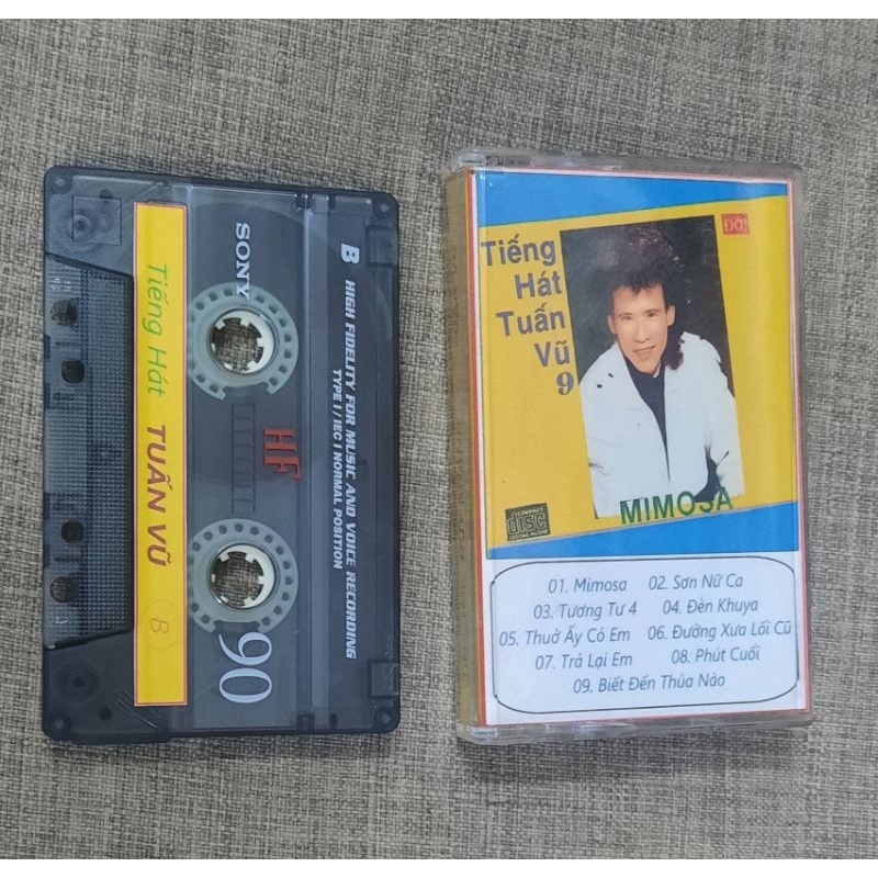 sản phẩm băng cassette