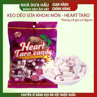   318gam  Kẹo dẻo sữa khoai môn HEART TARO 