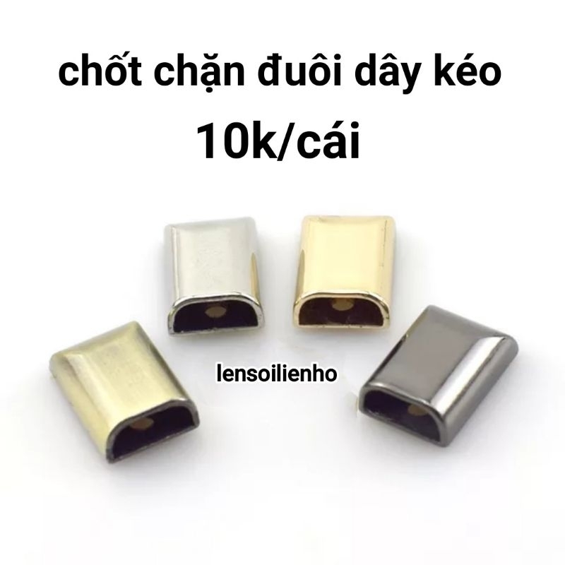 Chốt chặn đuôi dây  kéo
