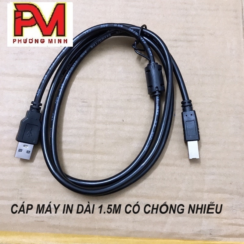 Dây Máy In 1,5m (Dây kết nối máy in với máy tính)