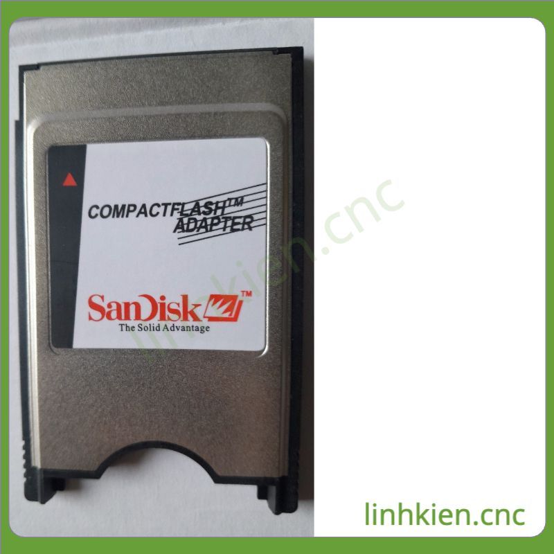 Đầu đọc thẻ nhớ PCMCIA 68pin, Adapter CF (thẻ nhớ CF Card sang PCMCIA) cho máy CNC