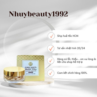 VIÊN COLLAGEN TƯƠI - AMMUD MULTI VITA AMPOULE HÀN QUỐC