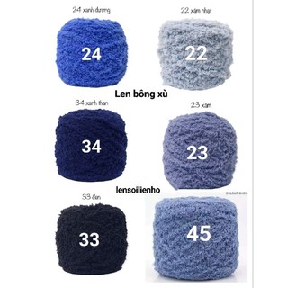 Len bông xù 100g