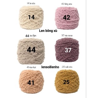 Len bông xù 100g