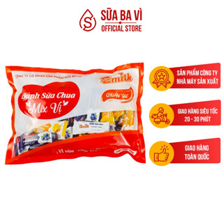Bánh Sữa Chua, Bánh Sữa Chua Mix Vị Ba Vì Vị Phô Mai/Việt Quất/Truyền Thống - Túi 500G