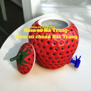 Bình chứa nước gốm sứ Bát Tràng