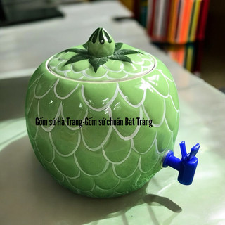 Bình chứa nước gốm sứ Bát Tràng