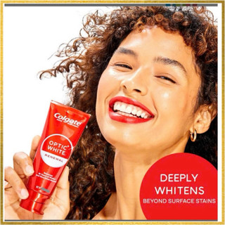 Kem đánh răng Colgate Optic Platinum 4in1 Benefits của Mỹ