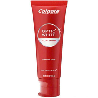 Kem đánh răng Colgate Optic Platinum 4in1 Benefits của Mỹ