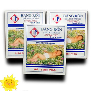 [combo 5 hộp] BĂNG RỐN HẢI SƠN PHA HỘP 3 CÁI