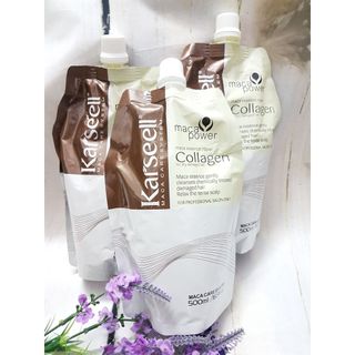 Kem ủ tóc phục hồi siêu mượt Collagen KARSEELL túi 500ml