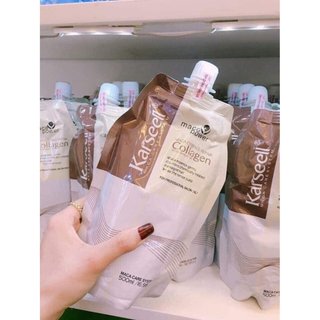 Kem ủ tóc phục hồi siêu mượt Collagen KARSEELL túi 500ml