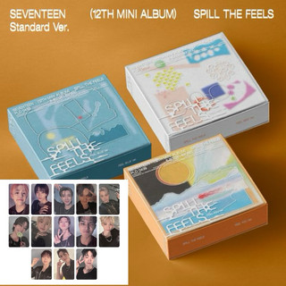   SẴN  SPILL THE FEELS kèm card LD POB FS - SEVENTEEN mới nguyên seal đủ phiên bản version 