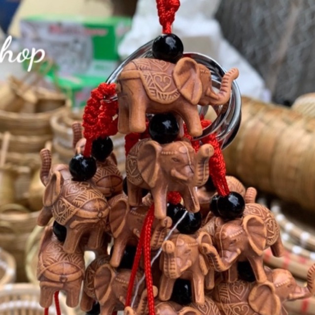 Móc khoá con voi, hồ lô