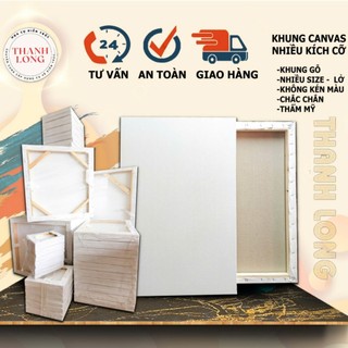  HCKT  THANH LONG  - Khung Tranh Canvas  Khung Toan  Vải Bố Trắng Vẽ Tranh  Big Size  