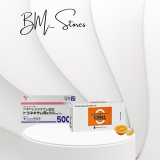Viên Uống Trắng Da Transamin 500mg & Viên Uống Trắng Da Cinal C