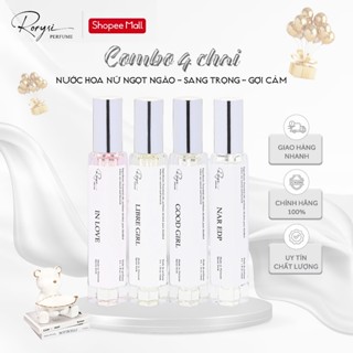 Combo 4 Chai Nước Hoa Nữ Rorysi Quyến Rũ , Gợi Cảm , Ngọt Ngào , Sexy Dạng Xịt 10ml