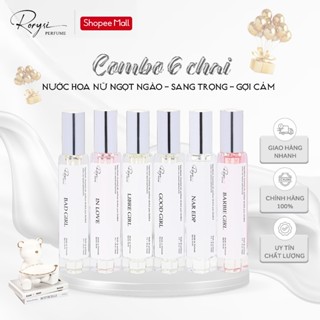  Combo 6 Chai Nước Hoa Nữ Rorysi Ngọt Ngào  Sang Trọng  Gợi Cảm  Dạng Xịt 10ml 