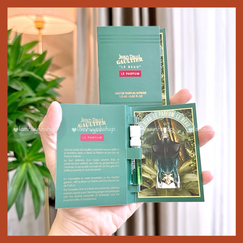 Vial nước hoa nam LE BEAU LE PARFUM 1,5ml