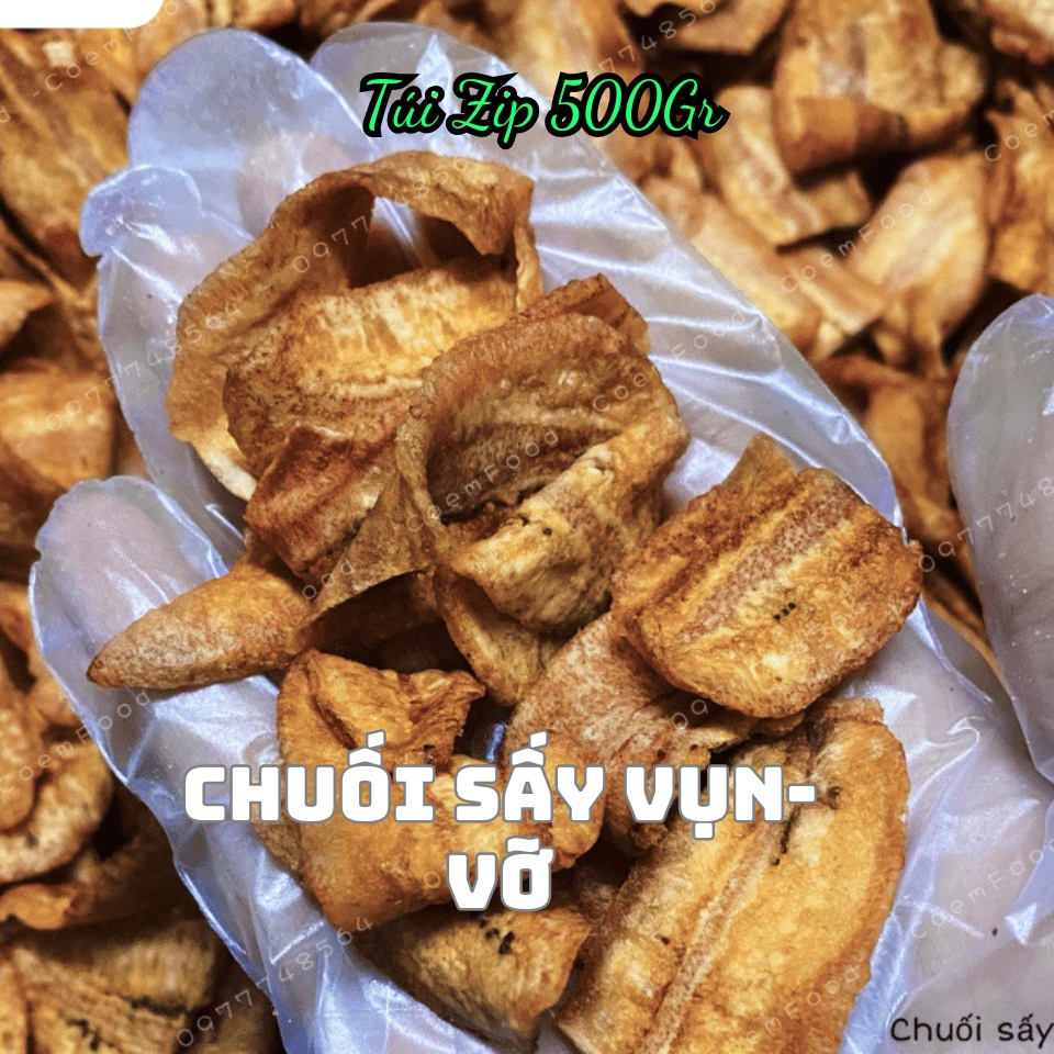 Chuối sấy vỡ, chuối đỏ, chuối vàng, chuối sấy dẻo, chuối sấy mè gừng thơm ngon, bổ dưỡng, ăn kiêng g