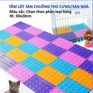  Tấm nhựa lót sàn Lót chuồng chó mèo tấm lót chống trượt 