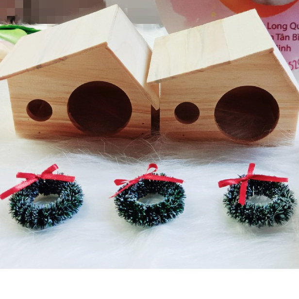 Nhà Ngủ Gỗ Hamster (Đa dạng mẫu)