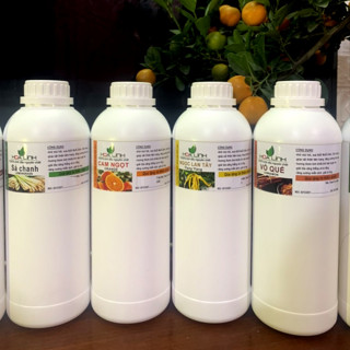 (1 lít) Tinh dầu thiên nhiên hoa linh:  SẢ CHANH- QUẾ - BẠC HÀ - SẢ JAVA : Nguyên chất 100%