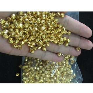 Bi phay vàng 4li set 10vien cao cấp không đen gỉ bền đẹp mic vòng