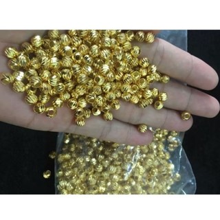 Bi phay vàng 4li set 10vien cao cấp không đen gỉ bền đẹp mic vòng