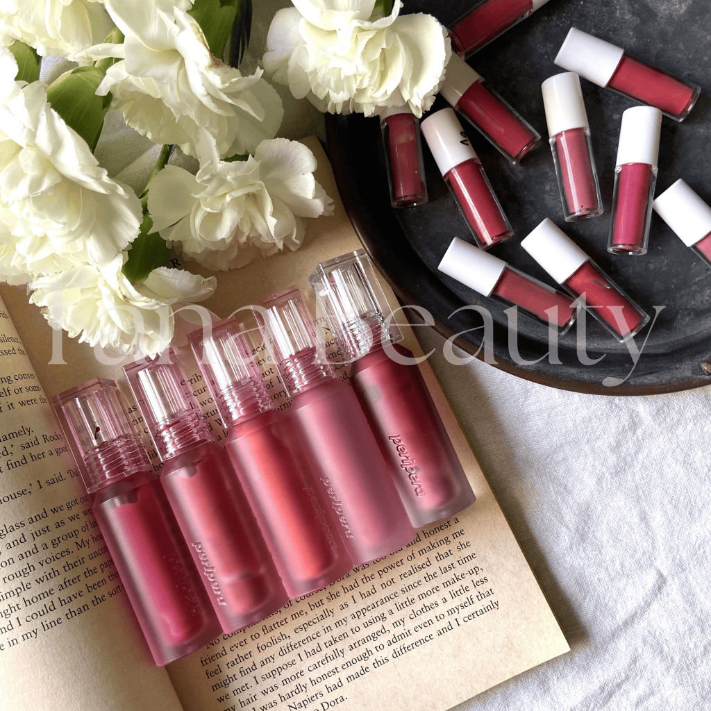 PERIPERA Son Bóng Dưỡng Ẩm Dưỡng Ẩm - Water Bare Tint