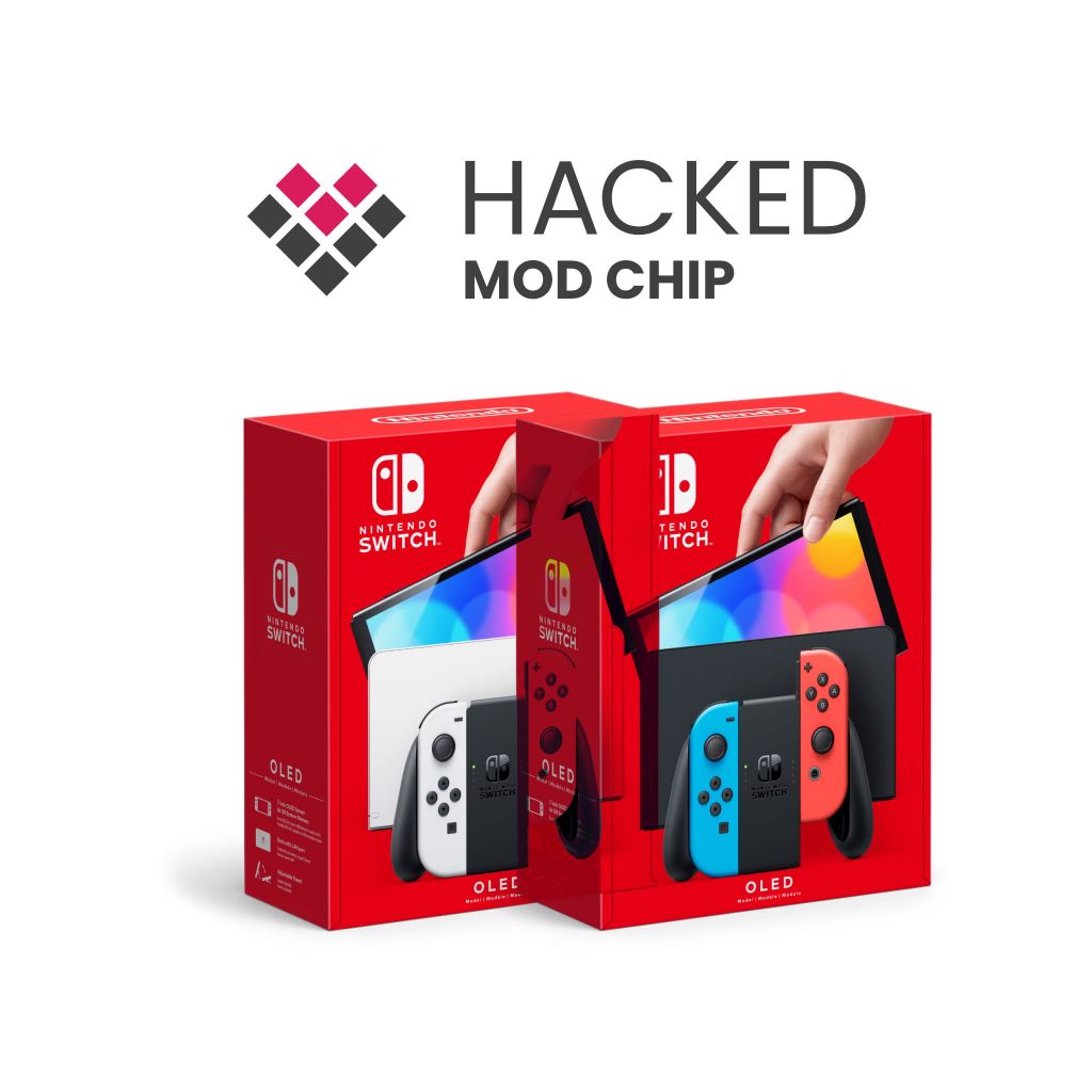 Nintendo Switch Oled Đã Modchip (H_A_C_K) Kèm Thẻ Nhớ Và Tải Game Miễn Phí