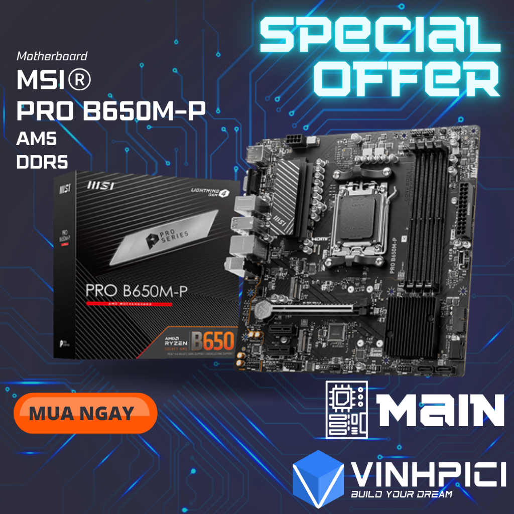 Mainboard MSI PRO B650M-P [NEW]