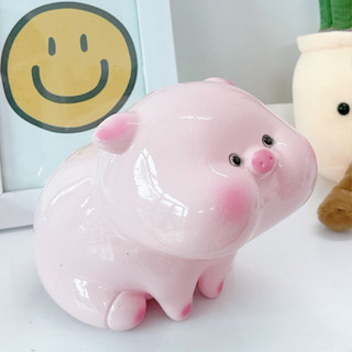 Heo Má Phính cute (lỗ tròn/lỗ ngang - giao ngẫu nhiên) (C19xD16xR15)| quà tặng, trang trí, ống tiết kiệm Tiemheosoda