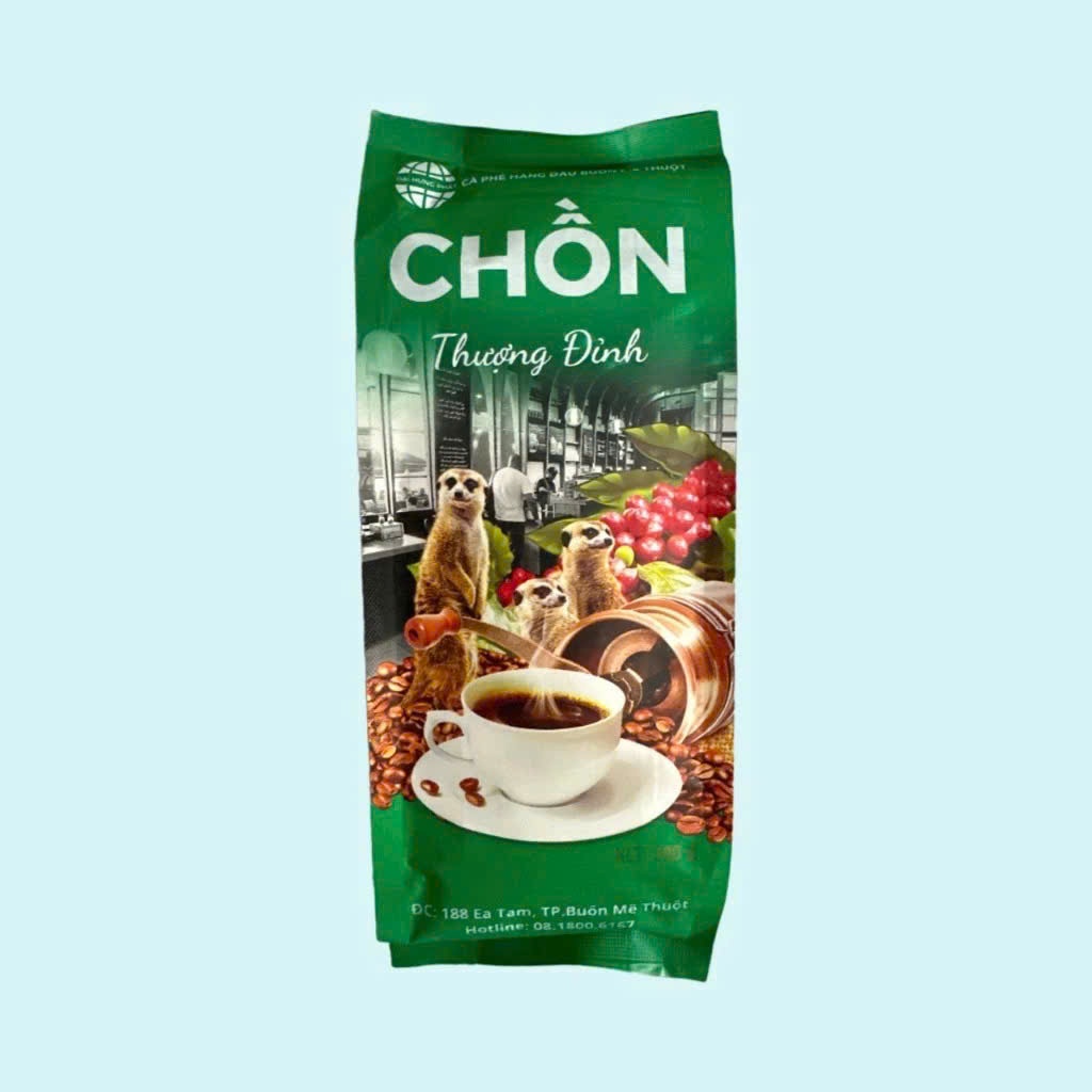 Cà phê Chồn Ban Mê Thượng Đỉnh bịch 500G