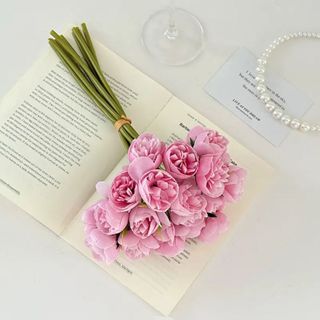 Bó 27 bông hoa nhân tạo cao cấp
